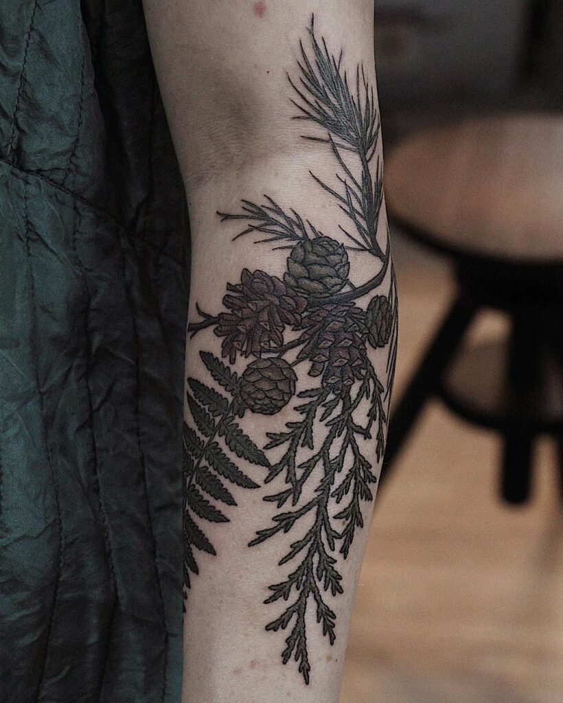 Botanical Tattoos 26