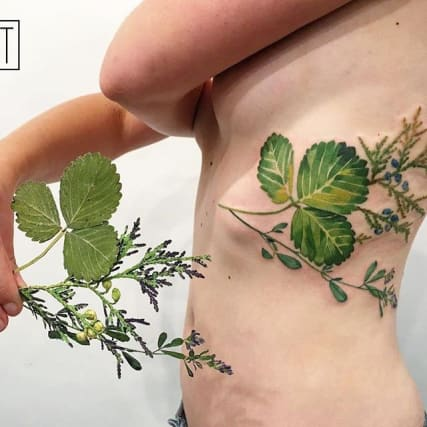 Botanical Tattoos 28