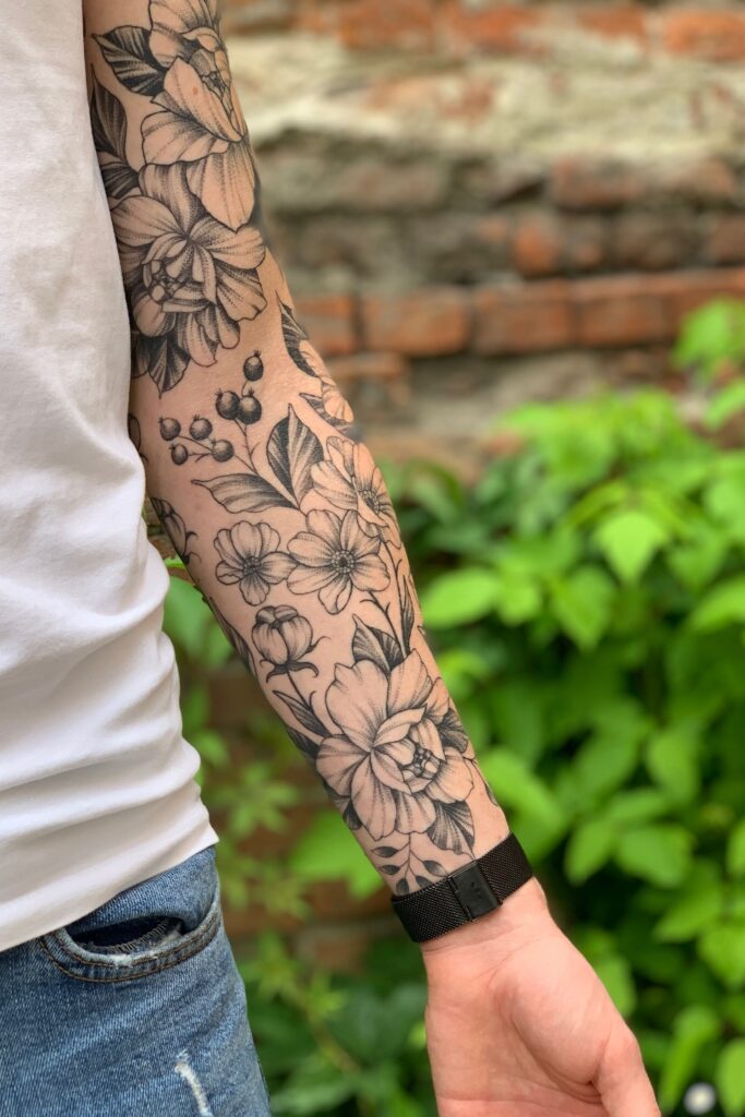 Botanical Tattoos 31