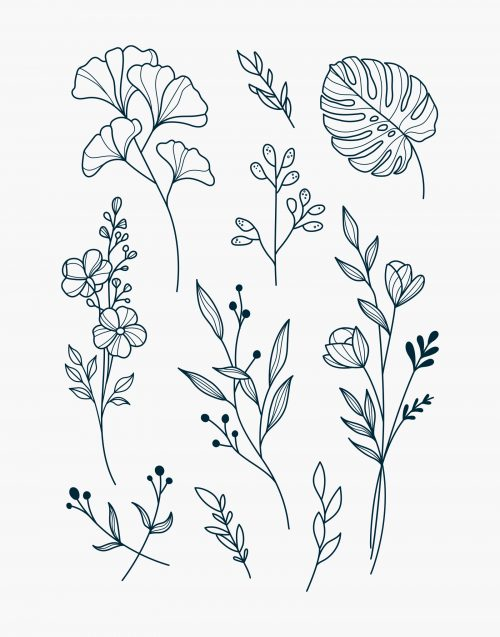 Botanical Tattoos 31