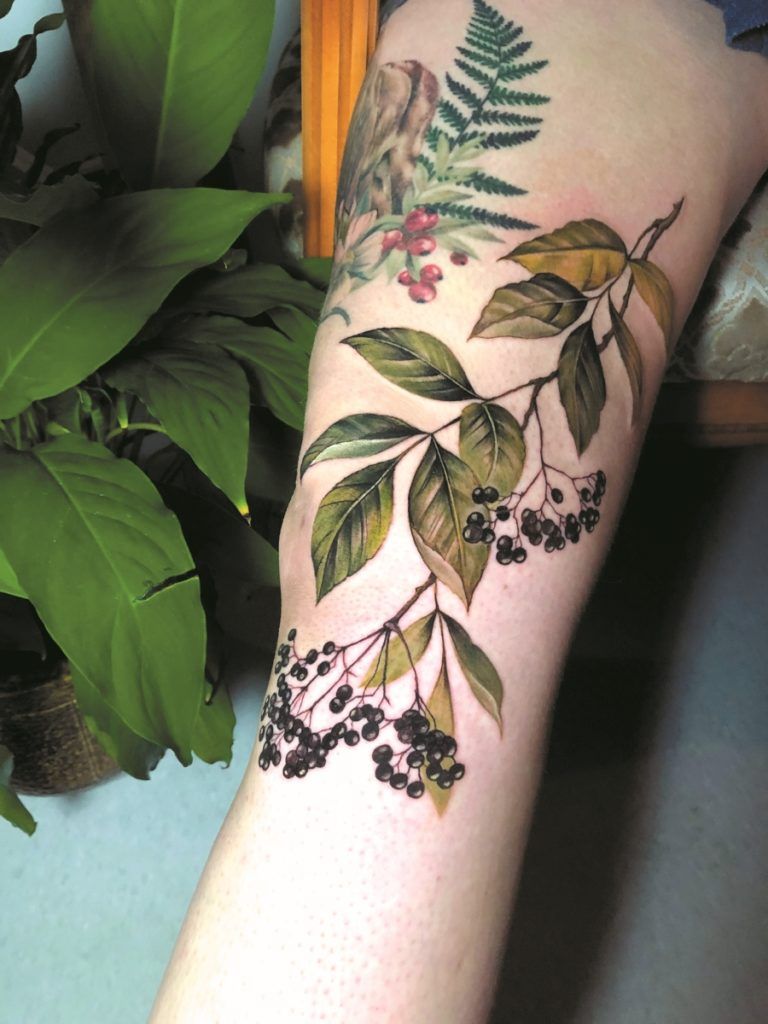 Botanical Tattoos 34