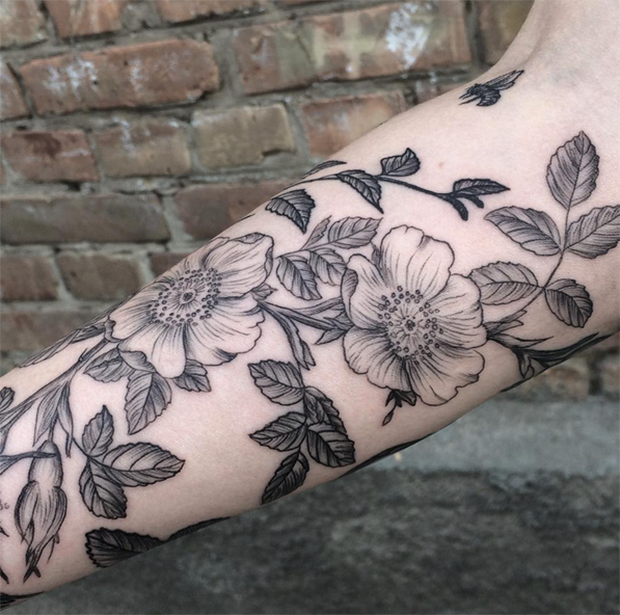 Botanical Tattoos 35