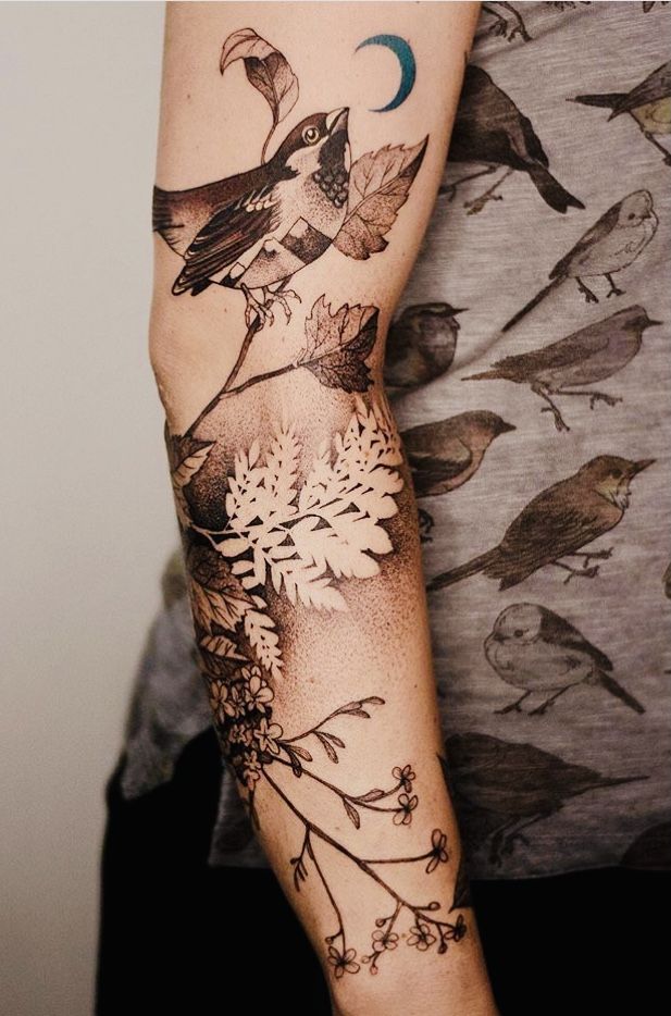 Botanical Tattoos 37