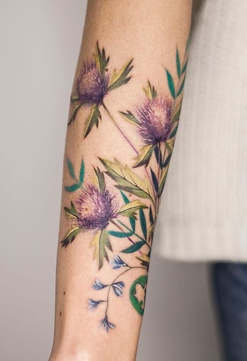 Botanical Tattoos 39