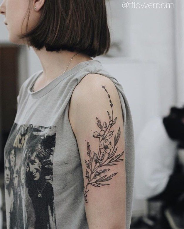 Botanical Tattoos 44
