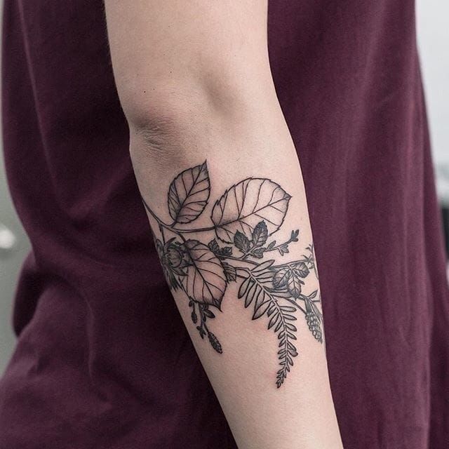 Botanical Tattoos 45
