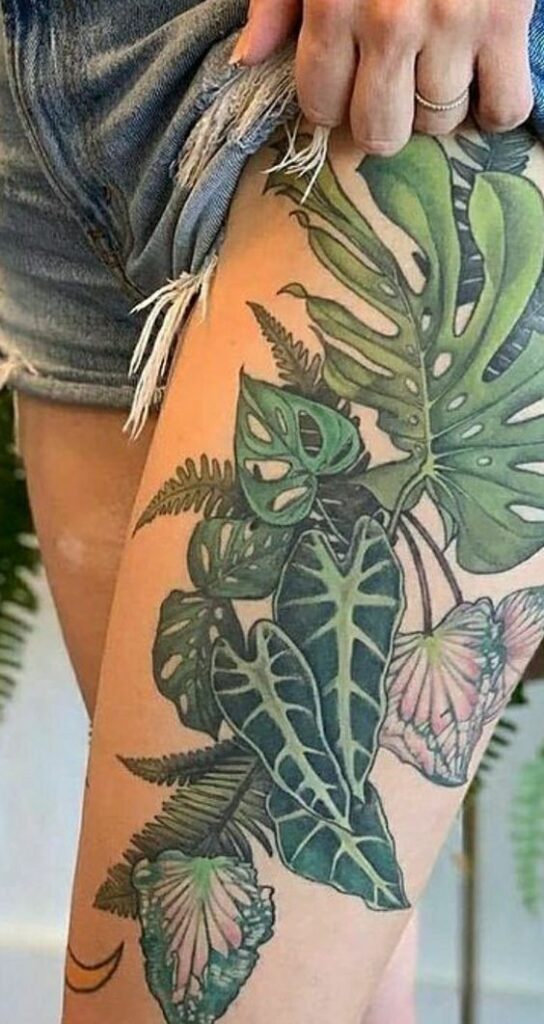 Botanical Tattoos 46