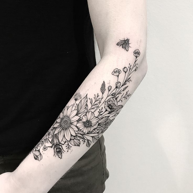 Botanical Tattoos 54