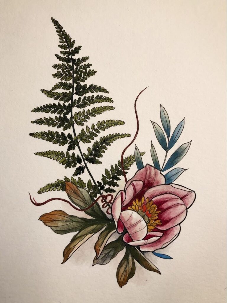Botanical Tattoos 67