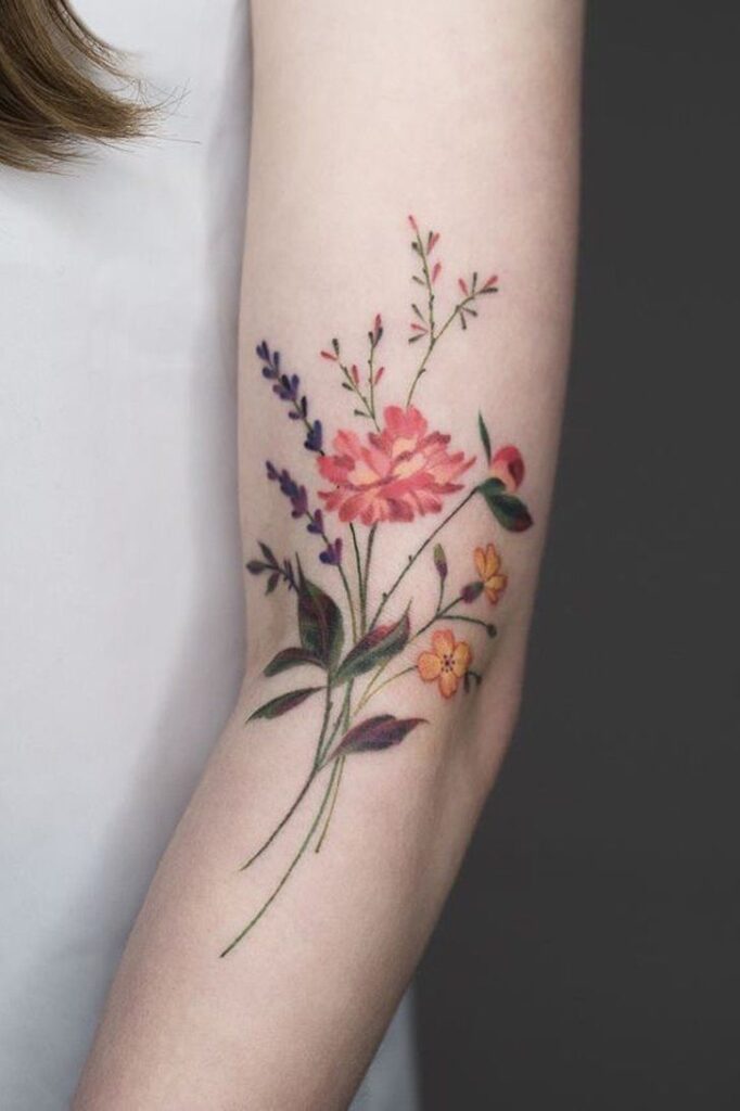 Botanical Tattoos 68