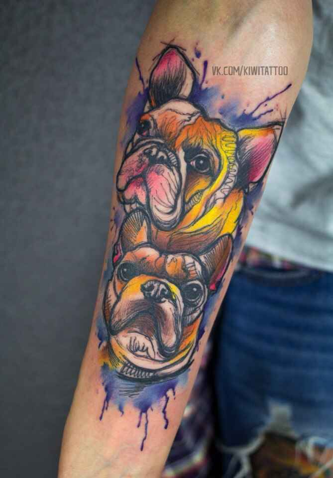 Bulldog Tattoo 10