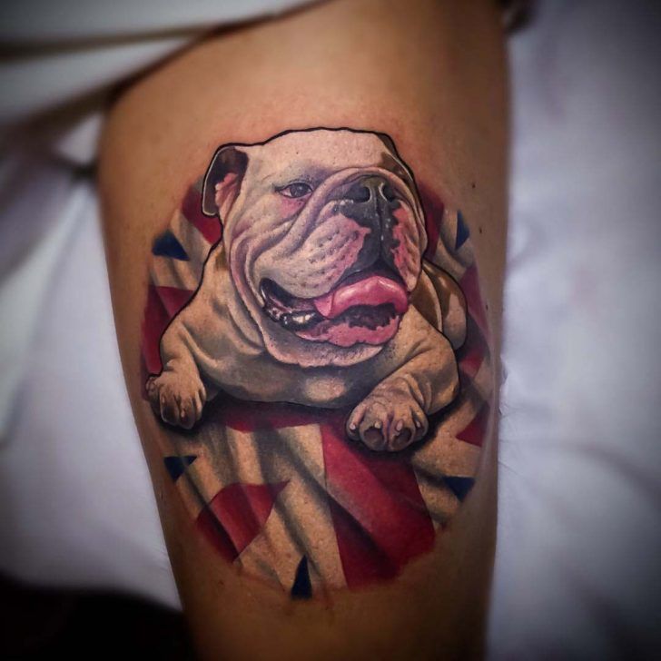 Bulldog Tattoo 104