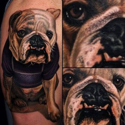 Bulldog Tattoo 109