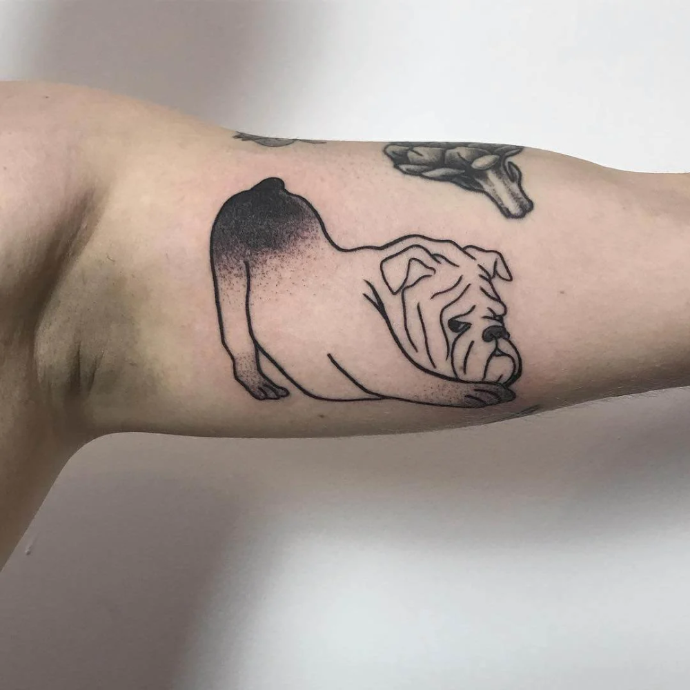 Bulldog Tattoo 11