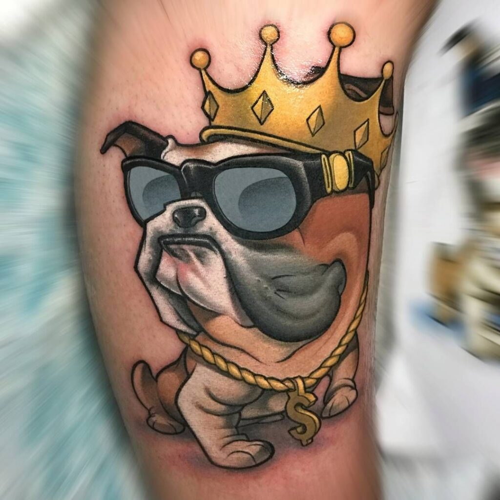 Bulldog Tattoo 112
