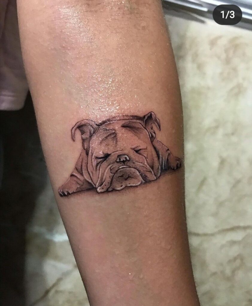 Bulldog Tattoo 114
