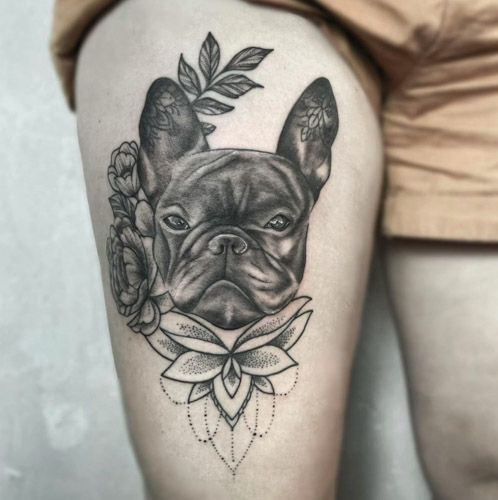 Bulldog Tattoo 120