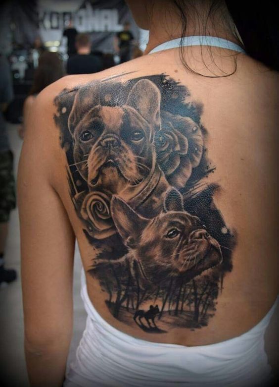Bulldog Tattoo 130