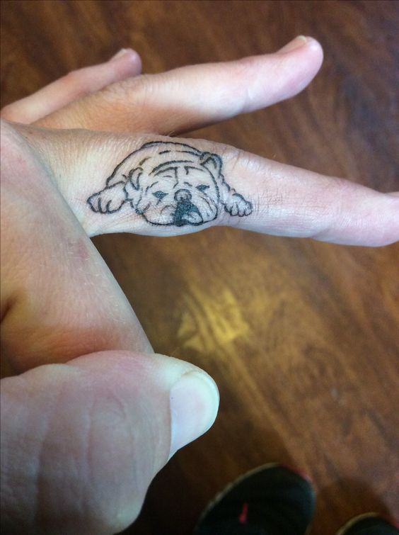 Bulldog Tattoo 138
