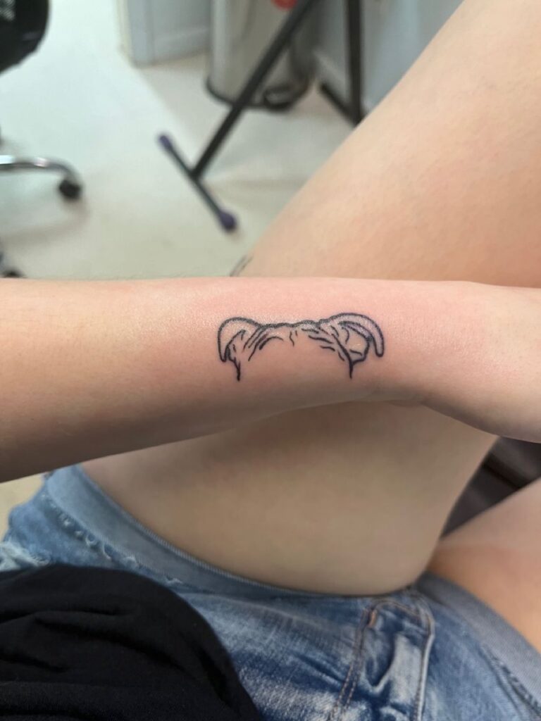 Bulldog Tattoo 142