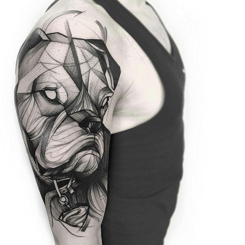 Tatouage Bouledogue 148