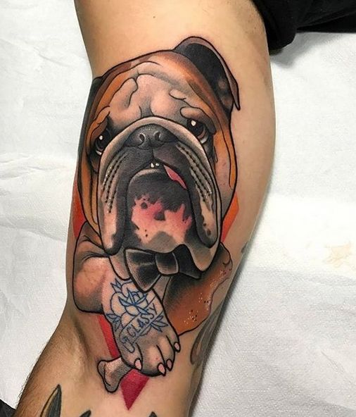 Bulldog Tattoo 150