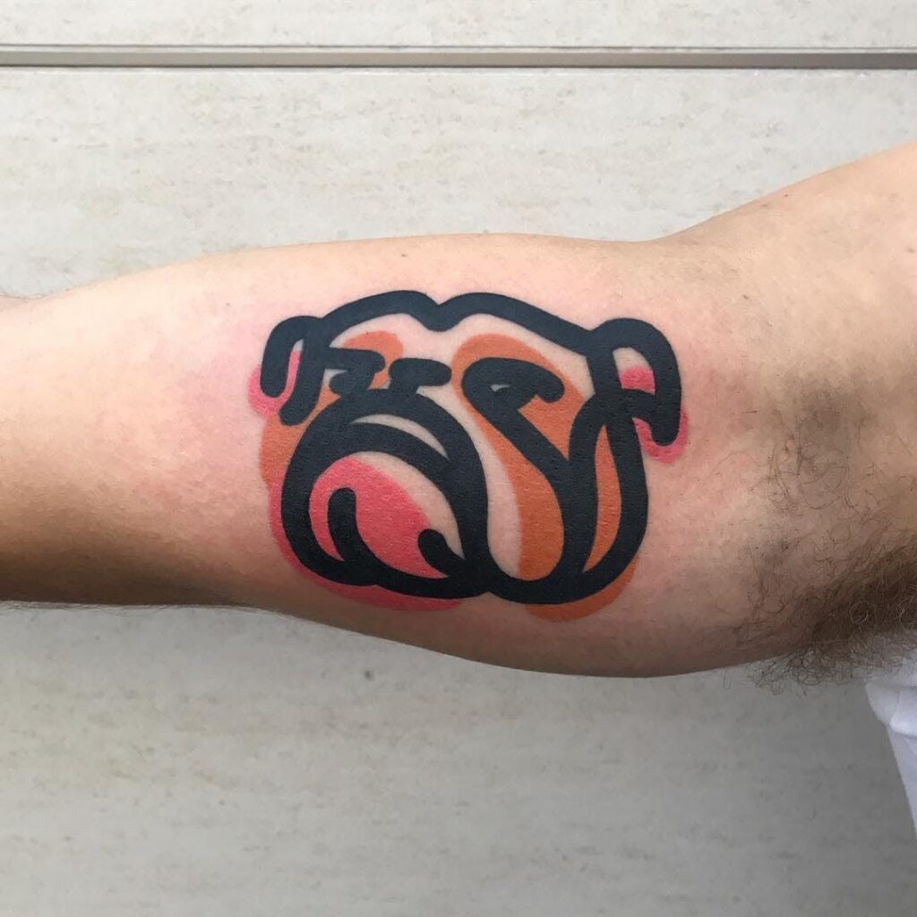 Tatouage Bouledogue 152