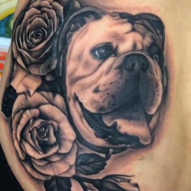 Bulldog Tattoo 155