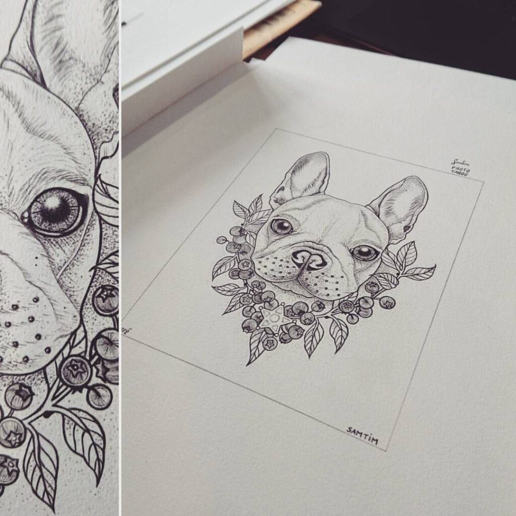Tatouage Bouledogue 165