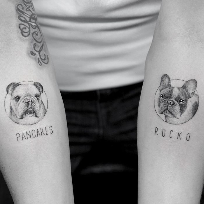 Bulldog Tattoo 186