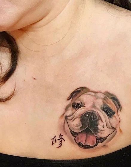 Bulldog Tattoo 188
