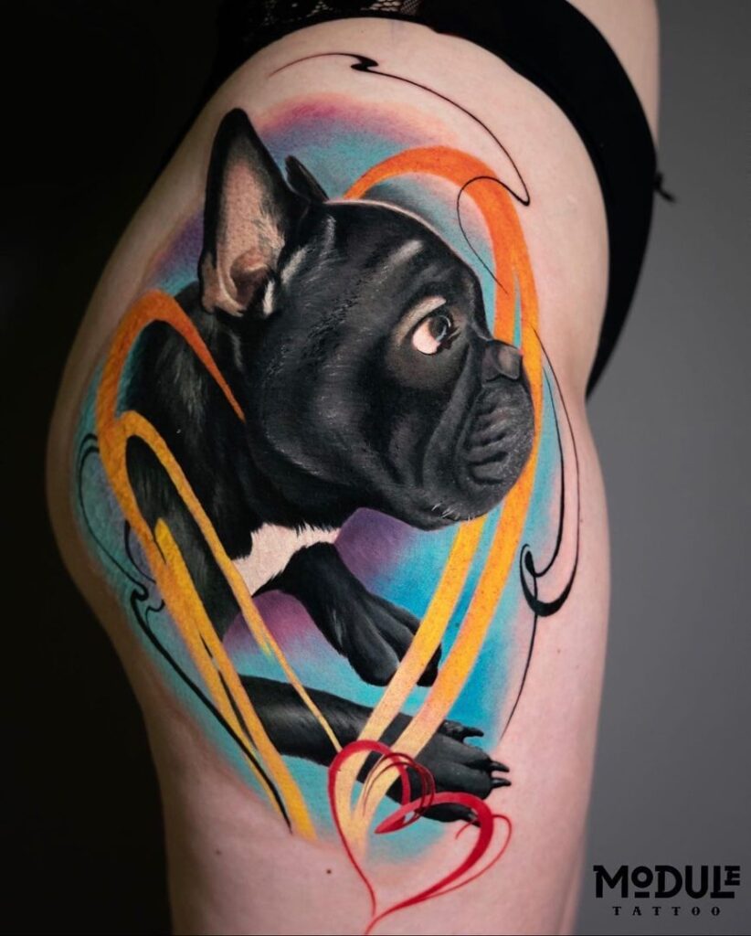Bulldog Tattoo 190