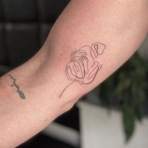 Tatouage Bouledogue 196
