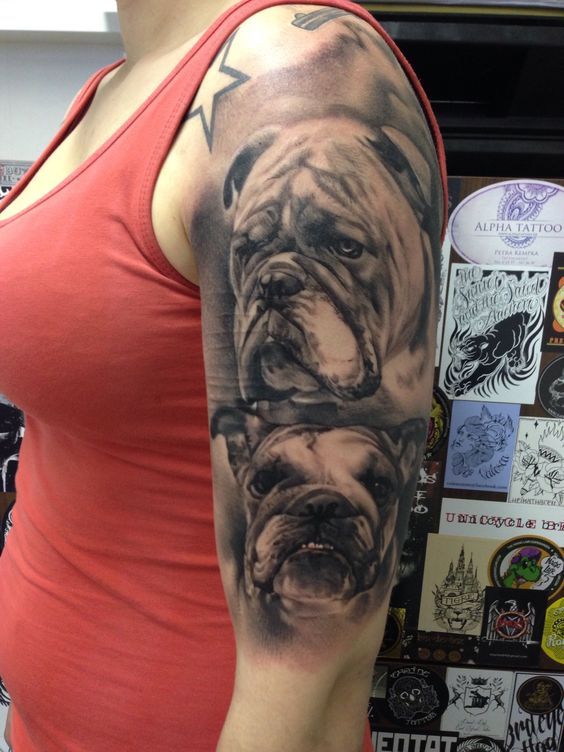 Bulldog Tattoo 28