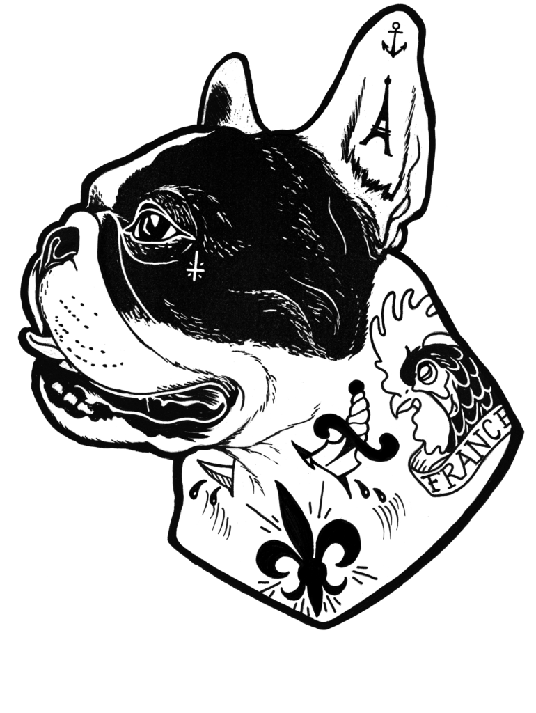 Bulldog Tattoo 3