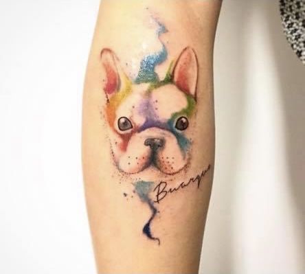 Bulldog Tattoo 45