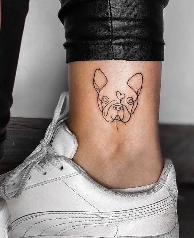 Bulldog Tattoo 55