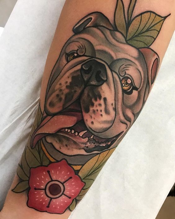 Bulldog Tattoo 64