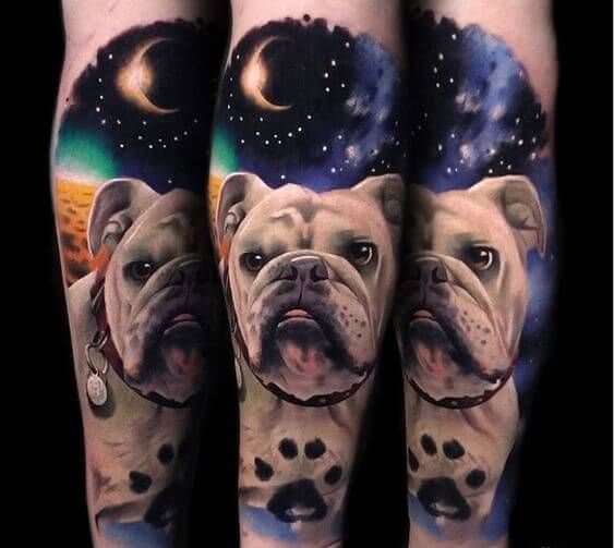 Bulldog Tattoo 68