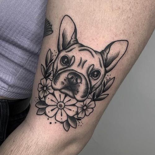Bulldog Tattoo 75