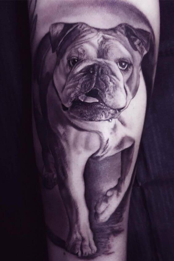 Bulldog Tattoo 85