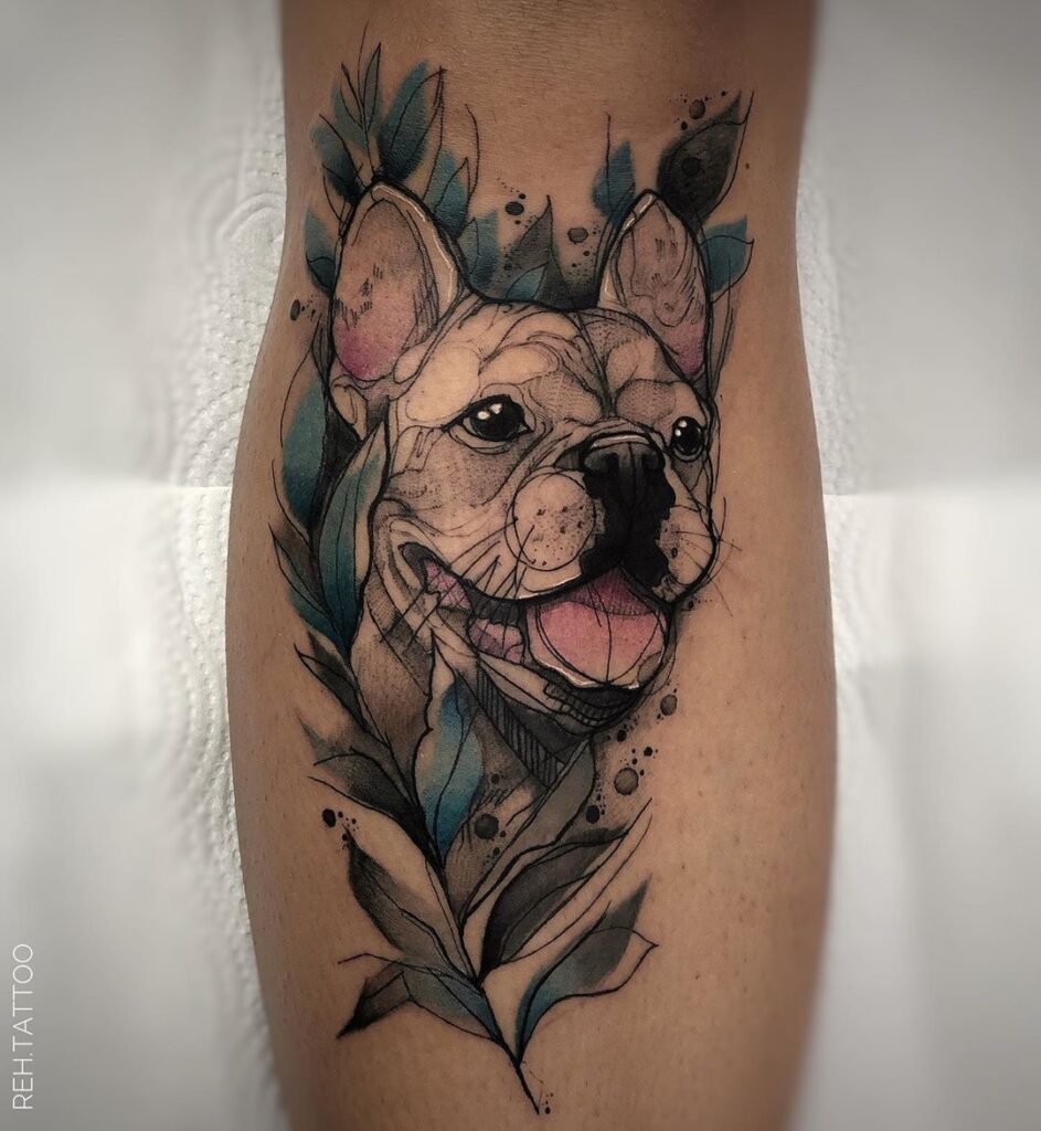 Tatouage Bouledogue 86