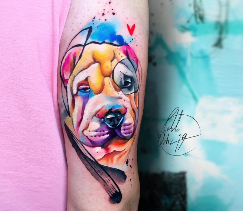 Bulldog Tattoo 9