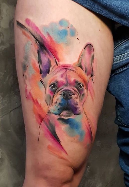 Bulldog Tattoo 99