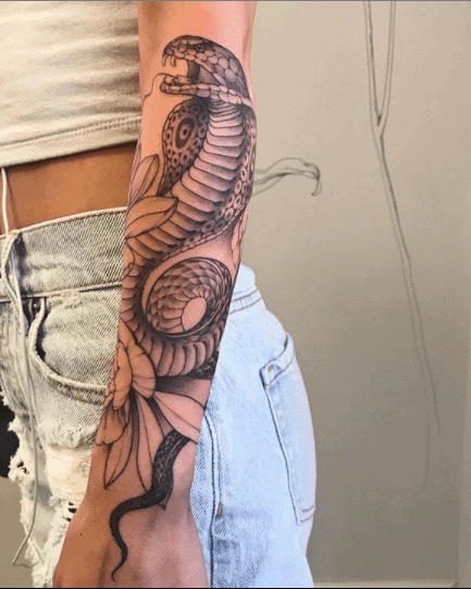 tatuajes de cobras 10