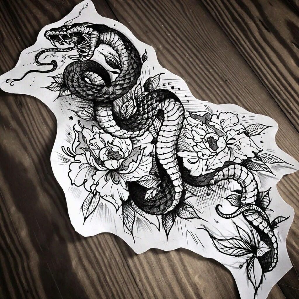 tatuajes de cobras 153