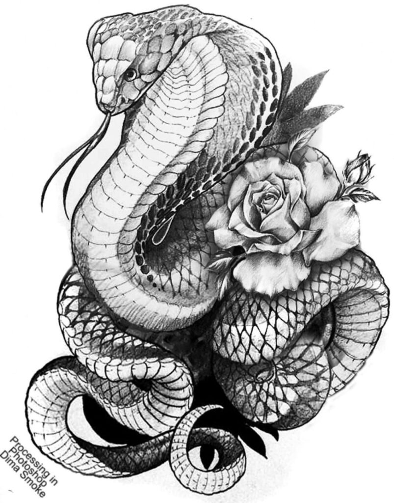 tatuajes de cobras 156