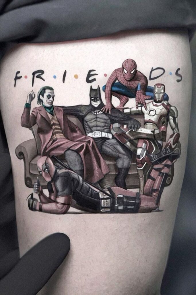 Deadpool Tattoos 10
