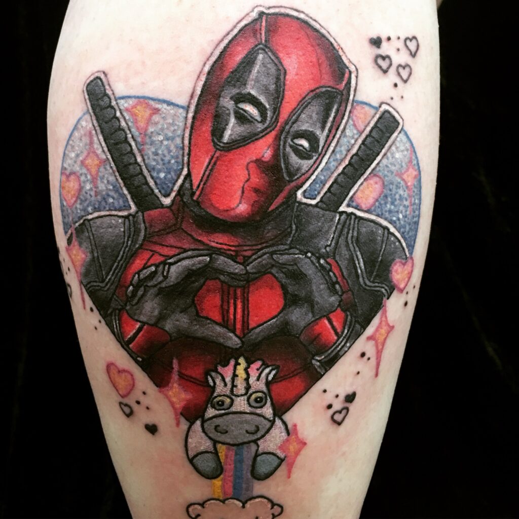 Tatuajes de Deadpool 103