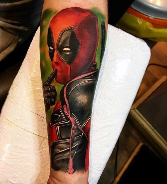 Deadpool Tattoos 112